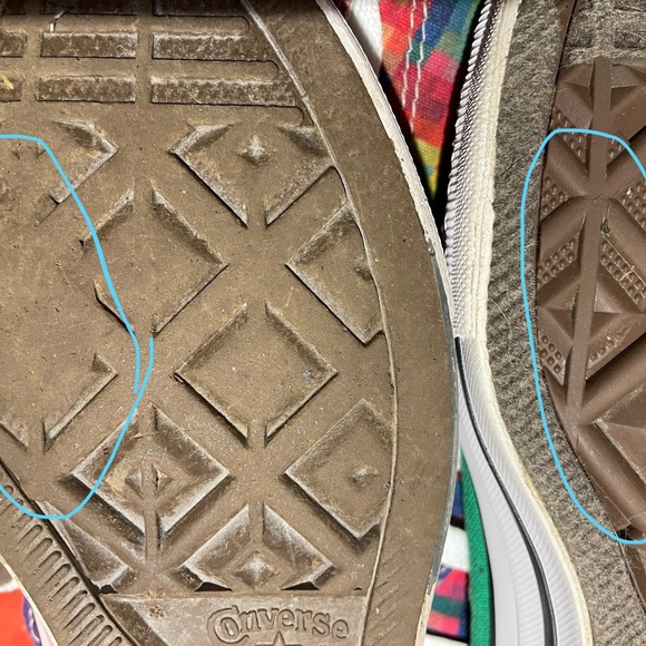 HOW TO SPOT FAKE CONVERSE SHOES - Picture 2 of 6